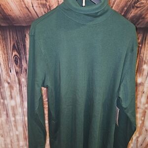 Covington Forest Green Knit Top